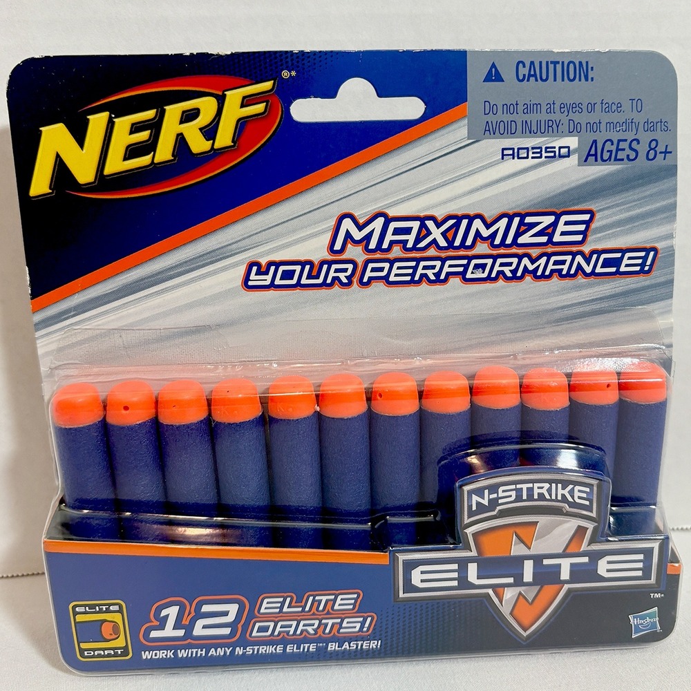 Nerf N-Strike Elite 12 Dart Refill Pack Brand New Sealed - Picture 1 of 9